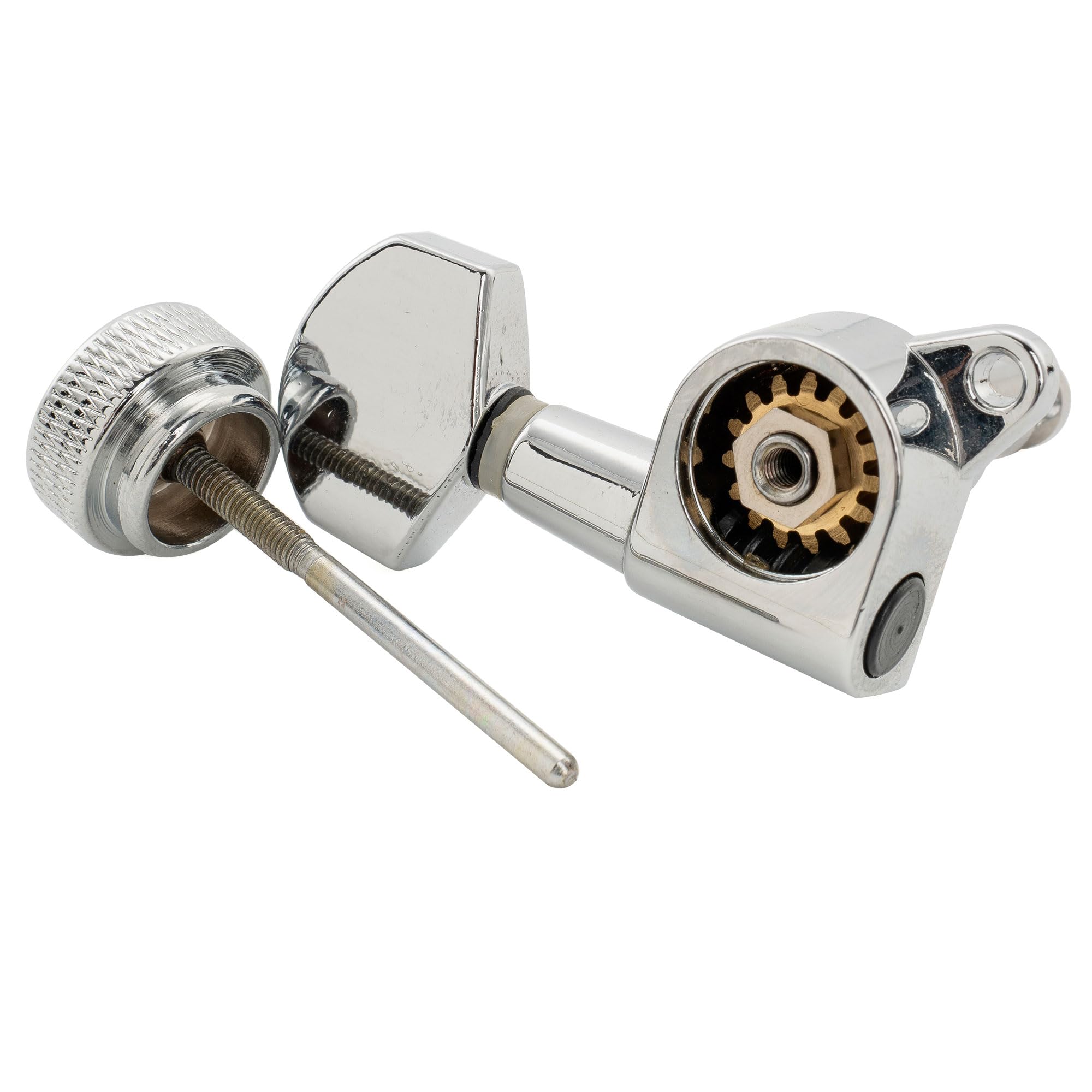 Amazon.co.jp: Musiclily Pro R15J-12 単品6弦側ロック式ペグ ギア比15